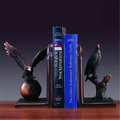 Marian Imports Bookend Set Eagle Bronze Plated Statue - 6.25 x 7.75 x 4.5 in. MA358004